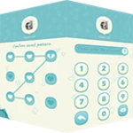 Logo of AppLock Theme Blue android Application 